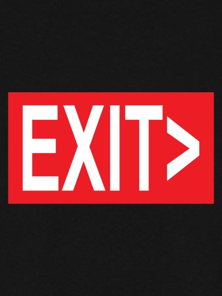Exit / Exit / Emergency Exit