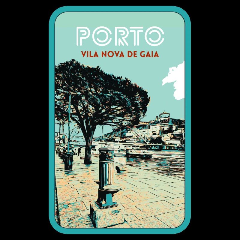 Vila Nova de Gaia: Blick auf Porto