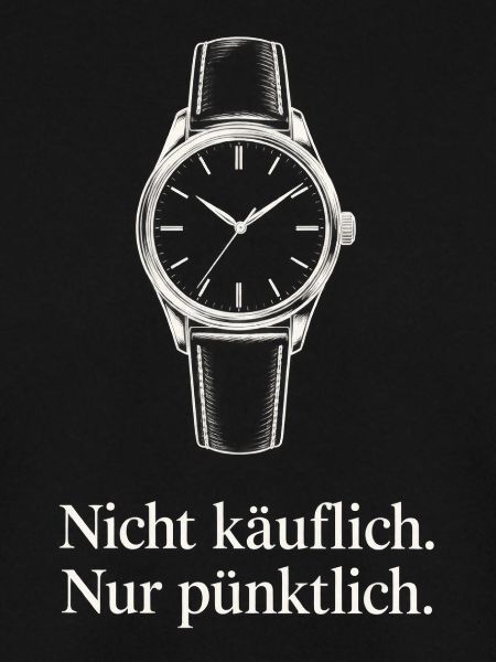 Pünktliche Uhr Nicht käuflich