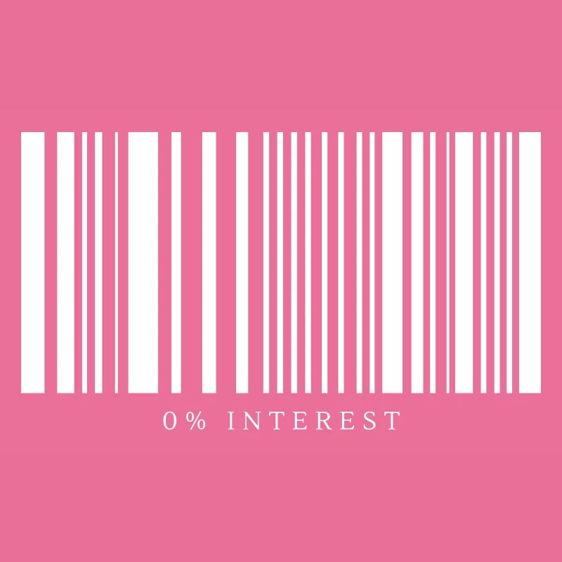 0% Interest Barcode Interesse