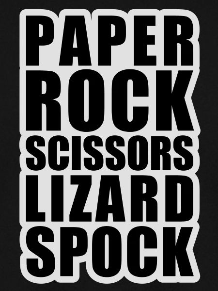 paper rock scissors