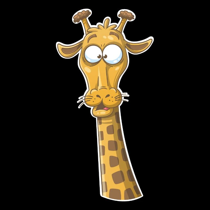 Girafe drôle