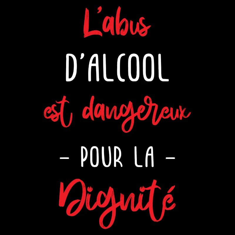 L'abus d'alcool est dangereux pour la dignité