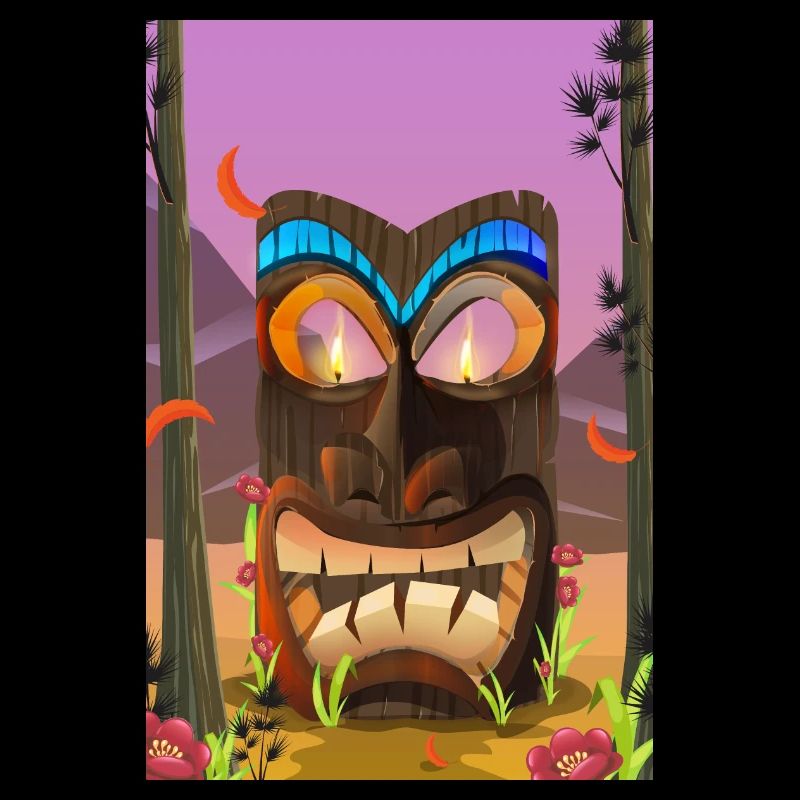 Masque Tiki