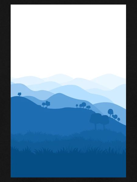 Blaue berge Hintergrund