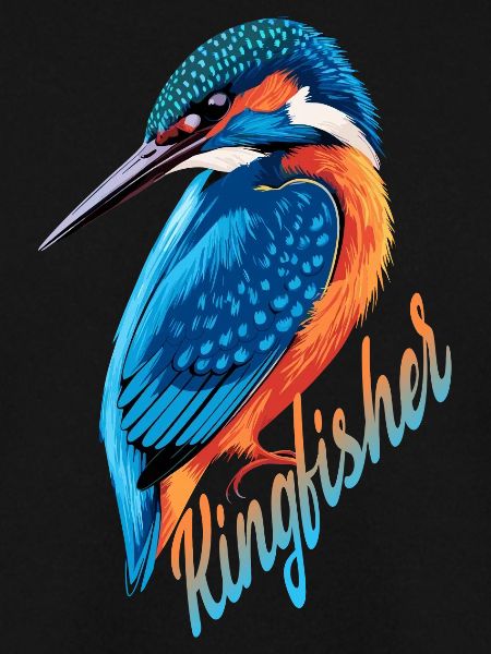 Niedlicher Eisvogel