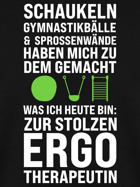 Ergotherapeutin Beruf Ergotherapie Geschenk
