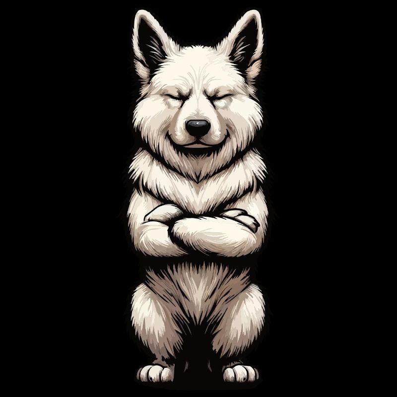 White German Shepherd German Shepherd German Shepherds