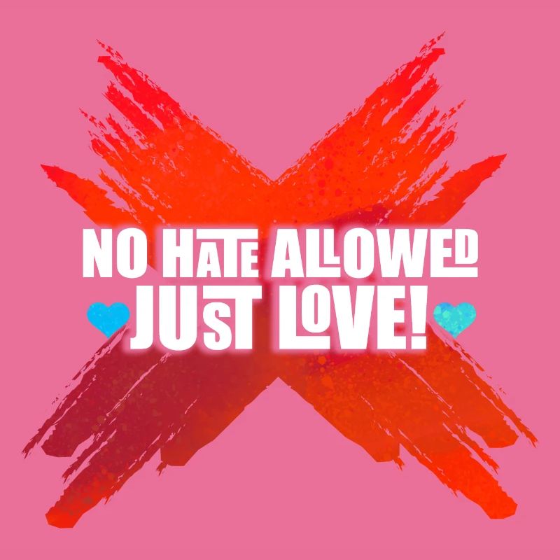 Lovable Hateful Isn't Allowed Artwork
