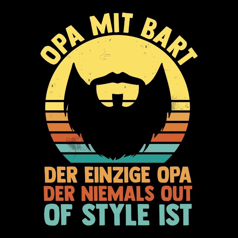 Papi avec une barbe