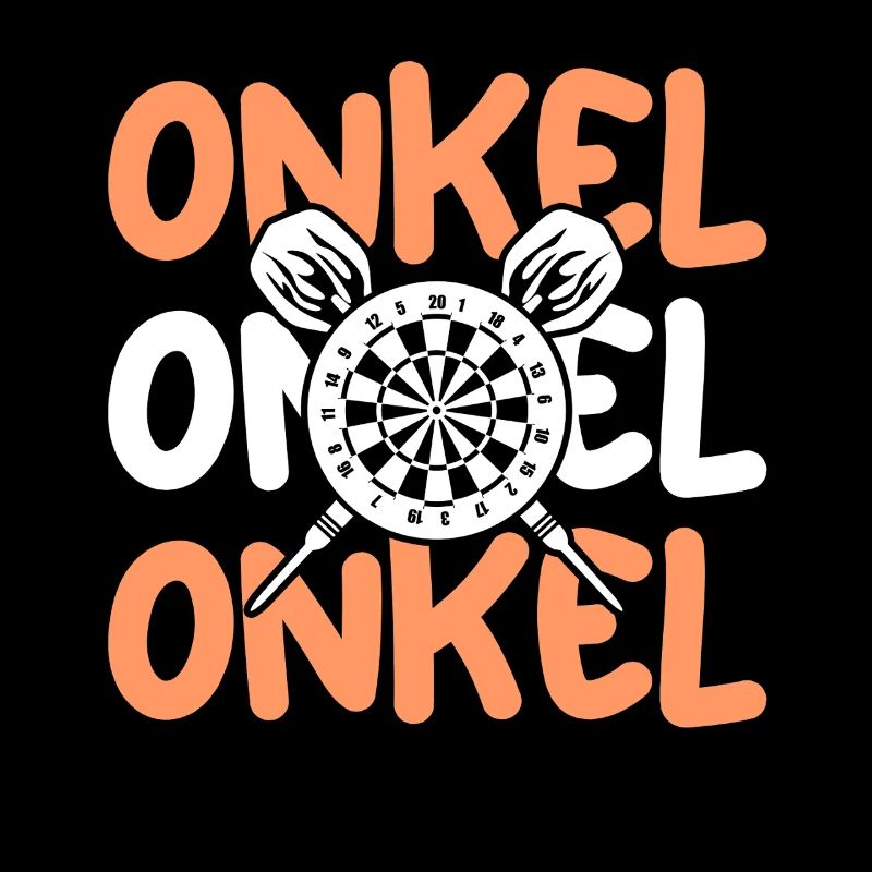 Dartspieler Onkel Darts