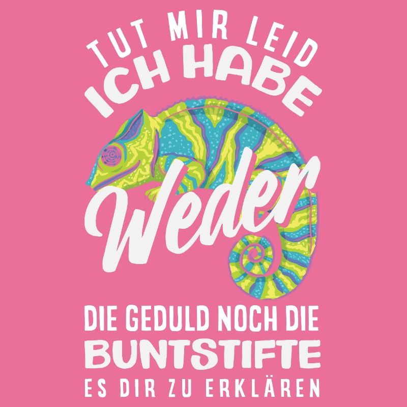 Weder Geduld noch Buntstifte – Sarkasmus