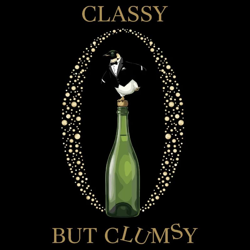 Classy Clumsy Penguin