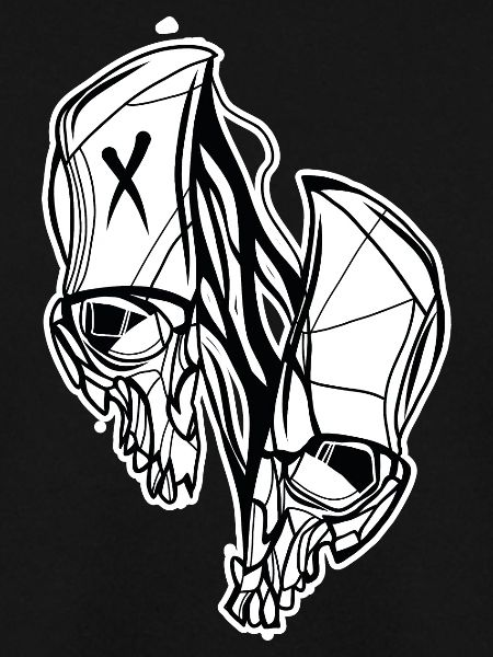 Split Skull // Illustration
