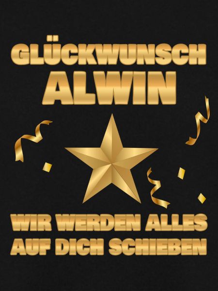 Geschenk für Alwin