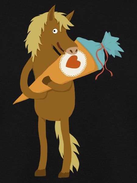 Pferd Schultüte