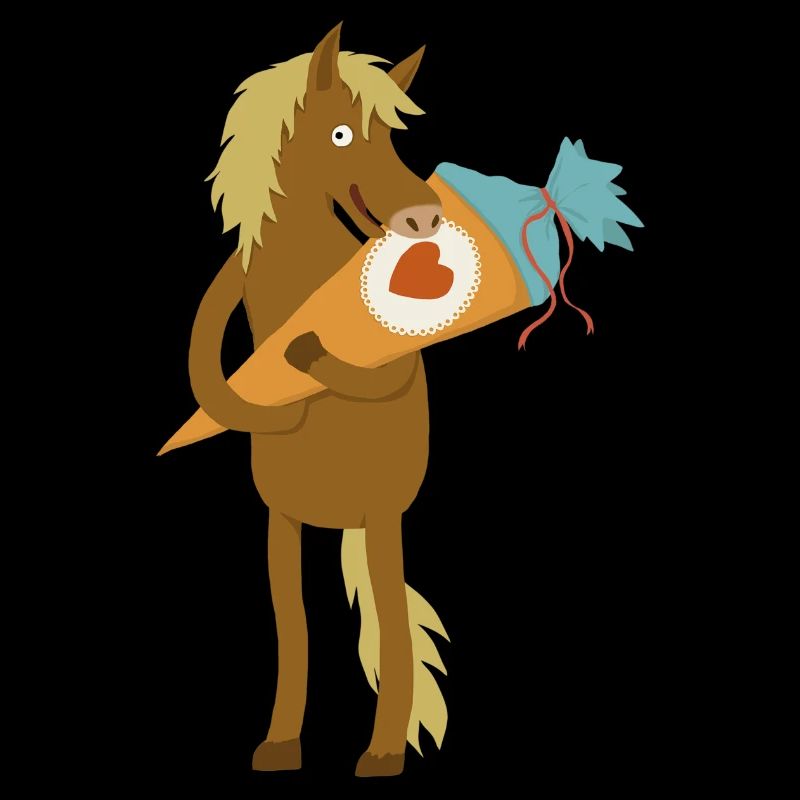 Pferd Schultüte