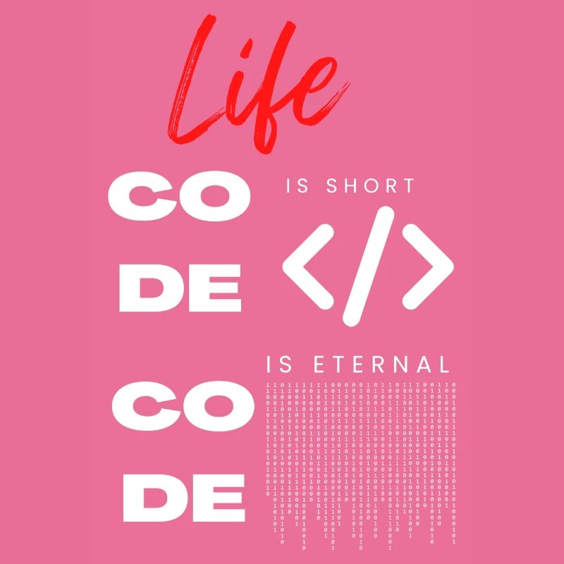Life is short Code Programmer Tee