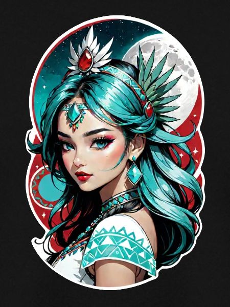Indische Prinzessin - Aztek