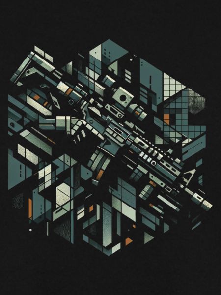 Abstract Armament Mosaic