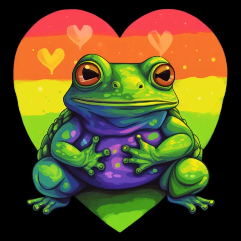 LGBTQIA+ Frosch