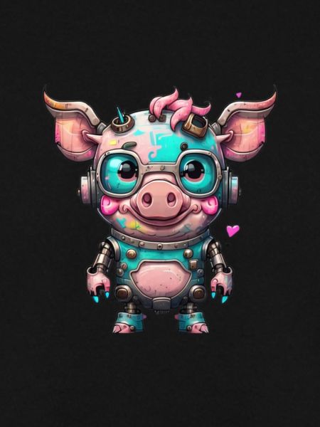 Roboter Schwein