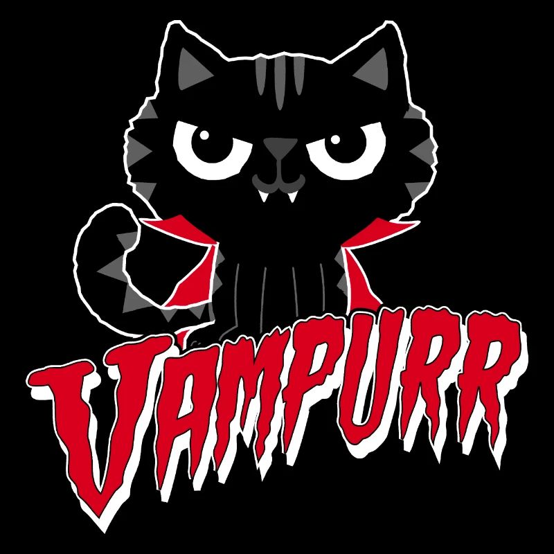 Vampire Halloween Chat Vampire Enfants Dracula