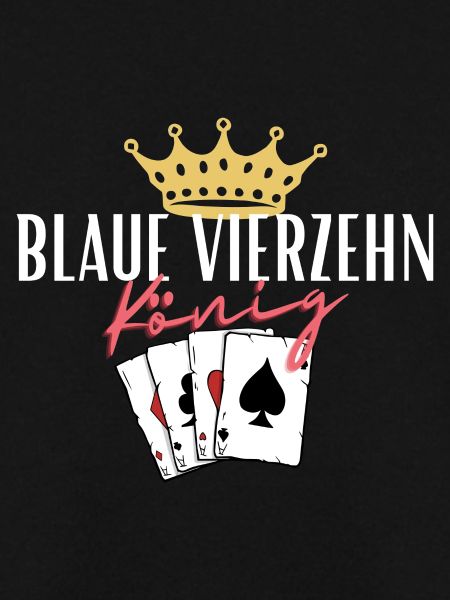 Blaue Vierzehn König