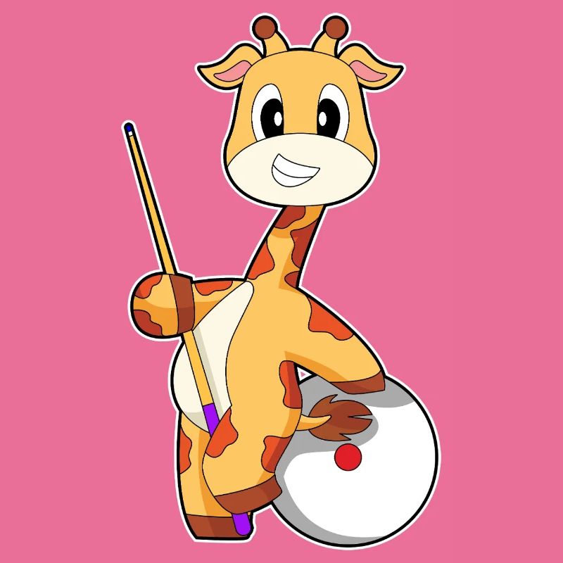 Billard de girafe Sport de queue