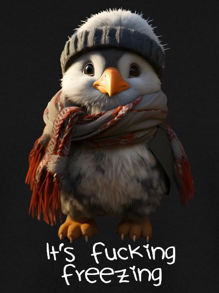 It's fucking freezing