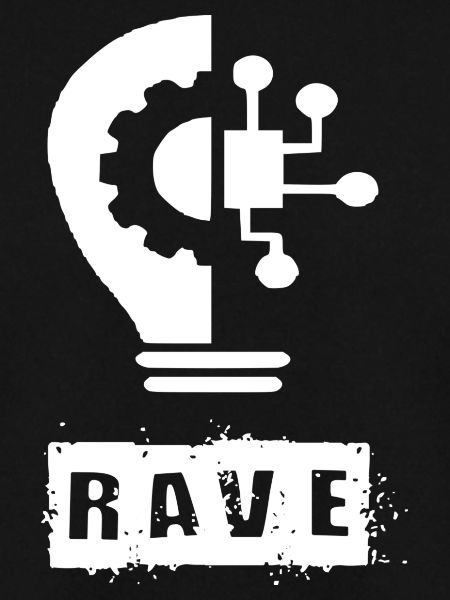 Rave-Glühbirne