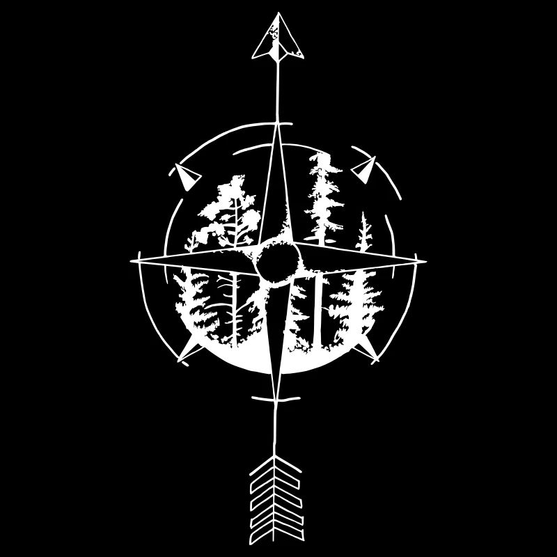 Wald Kompass