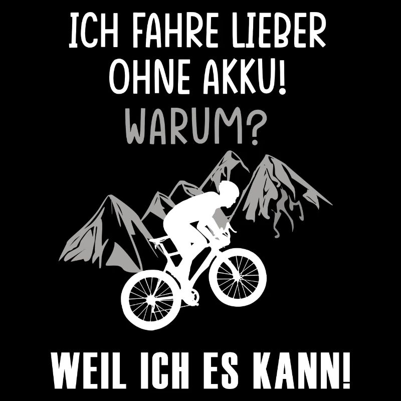 Fahrrad ohne Akku
