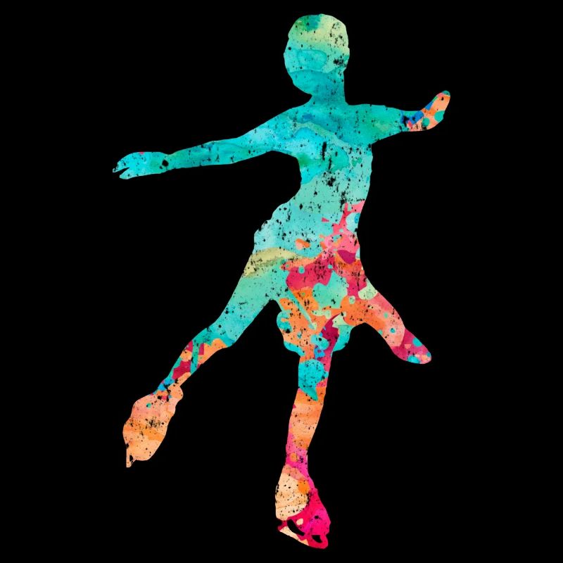 Eiskunstlauf PopArt