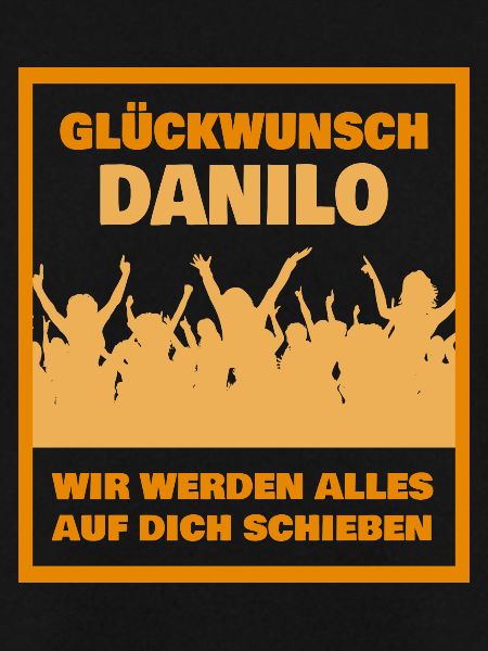 Geschenk für Danilo