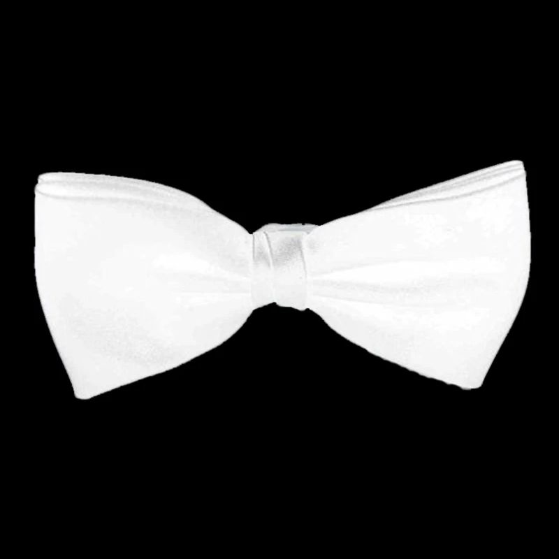 Faux Noeud Papillon blanc