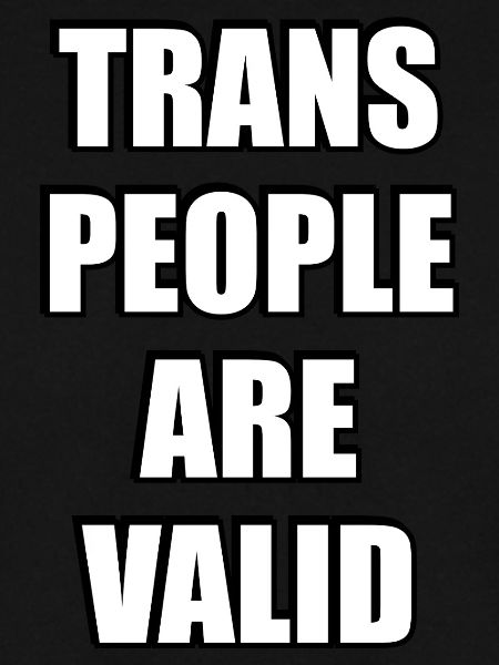 Trans People Are Valid