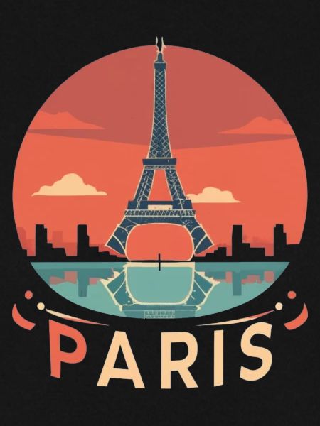 Paris Sunset Circle