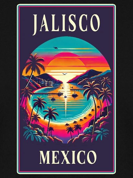 Jalisco Mexiko Palmen Design