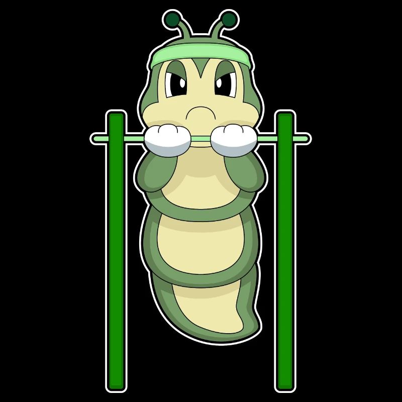 Caterpillar Bodybuilder Tractions Musculation