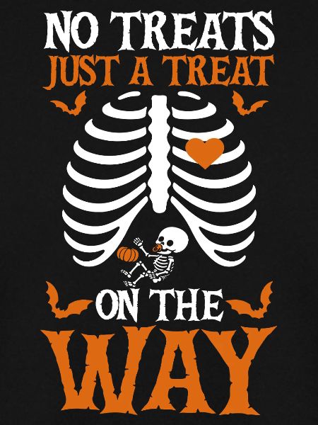 Funny Halloween Pumpkin Pregnancy