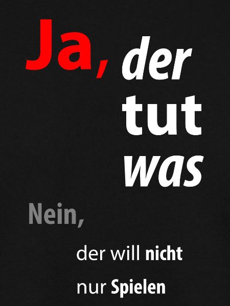 Der Hund tut was
