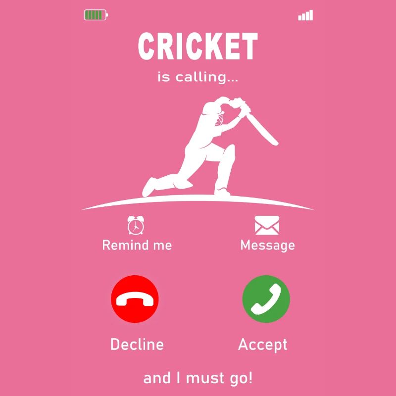 Cricket is calling