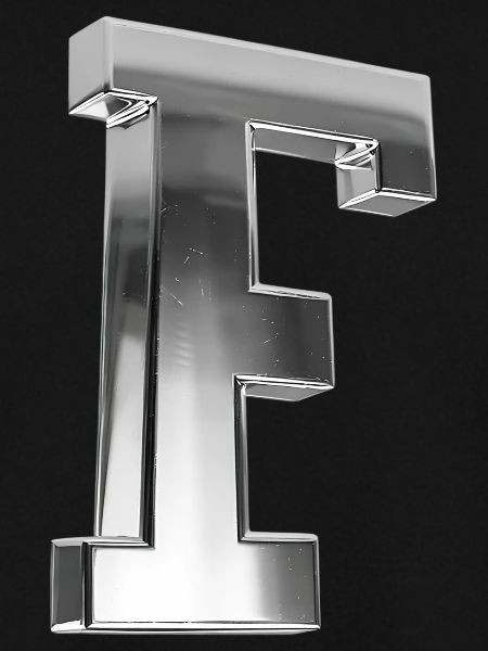 Chrome ,, F " Metallic