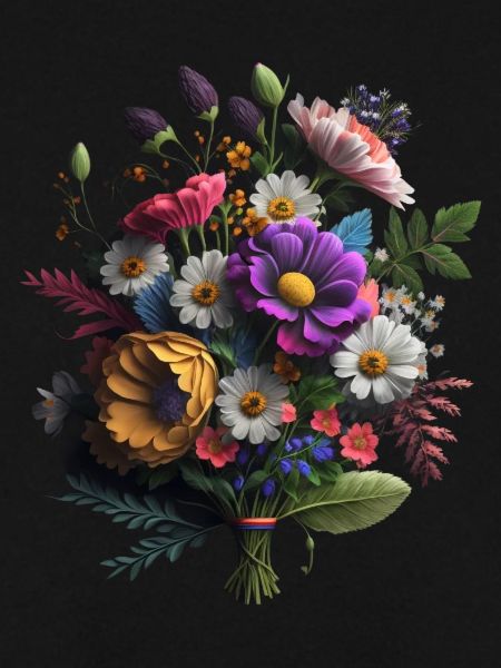 BLUMENSTRAUSS - FRÜHLING