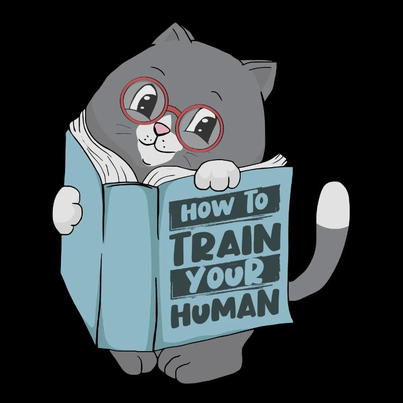 Lustige Katze Buch lesen