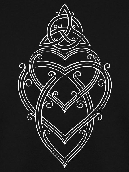 Mutterknoten Trinity Symbol Triqueta Triquetra