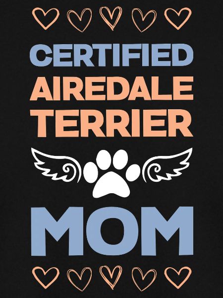 Airedale Terrier Mama