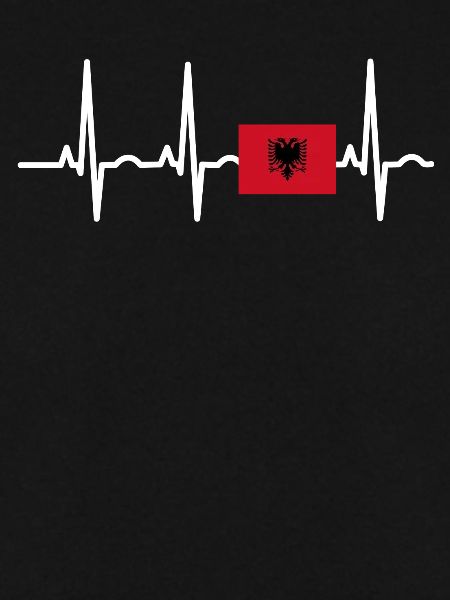 EKG heartbeat Albanien