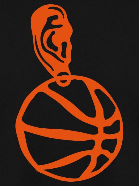 Basketball Ohrring Ball